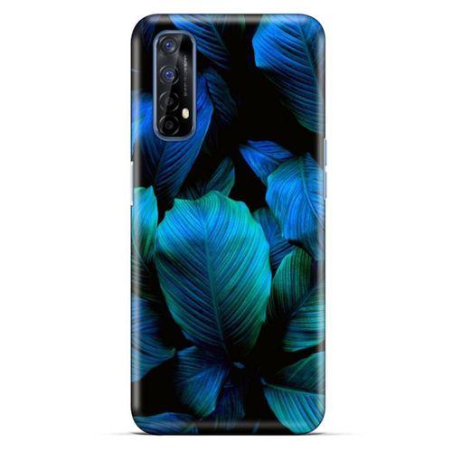 Lopard Oppo Realme 7 Uyumlu Kılıf Bahar (7) Telefon Kılıfı Okyanus Mavi