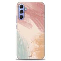 Samsung Galaxy A34 Kılıf HD Baskılı Kılıf - Soft Renkler + Tam Ekran Koruyucu