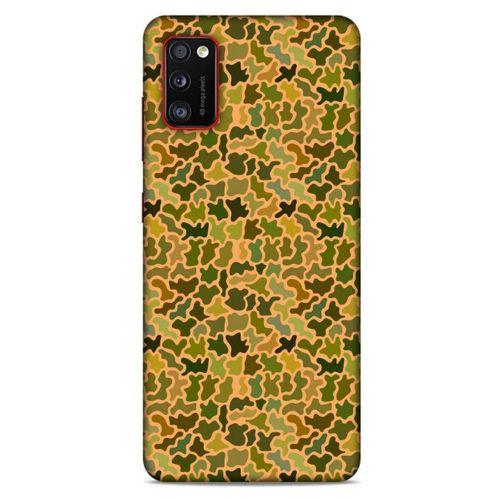 Lopard Samsung Galaxy A41 Uyumlu Kılıf Kamuflaj (29) Arka Koruma Kılıfı