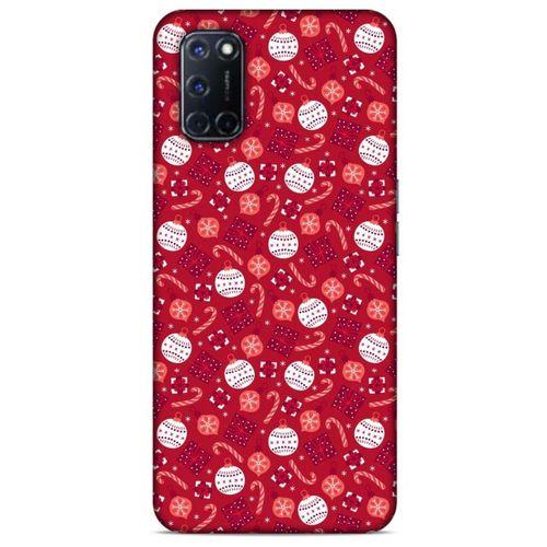 Yılbaşı Süsleri 48 Oppo A52 Kılıf Silikon Kapak
