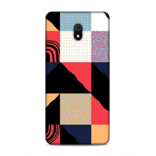 Xiaomi Redmi 8A Uyumlu Kılıf Insomnia (16) Kalın Kılıf Siyah Kırmızı