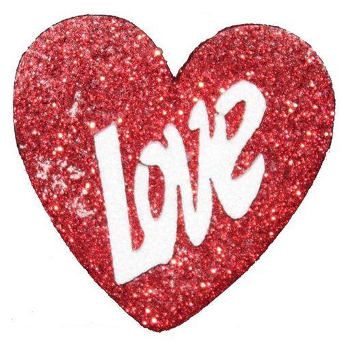 STRAFOR KALP KIRMIZI LOVE 13CM X 13CM