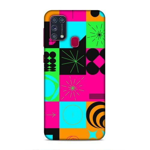 Samsung Galaxy M31 Uyumlu Kılıf Insomnia (28) Arka Kapak Fuşya