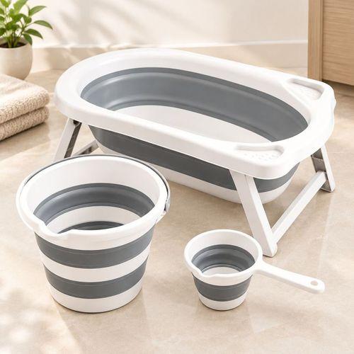 Bebek Banyo Seti (Küvet, Kova, Maşrapa)