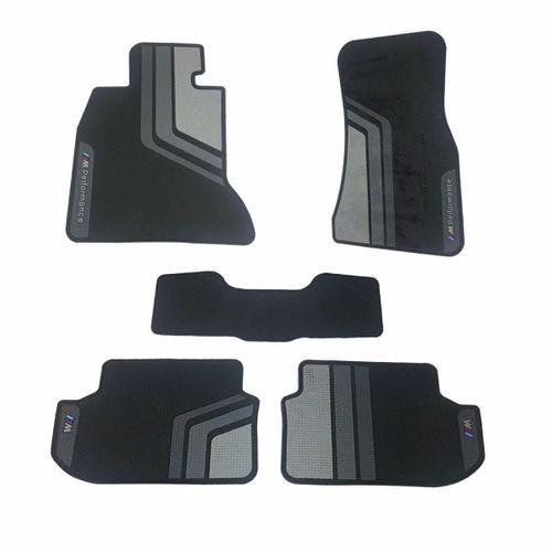 Bmw F30/F32 Uyumlu Lüks Kauçuk Lateks Siyah Gri Oto Paspas Parça