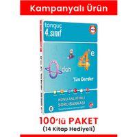 0'dan 4'e Konu Anlatımlı Soru Bankası 100' lü Paket (14 Kitap Hediyeli)