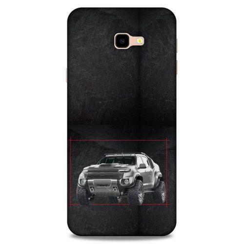 Lopard Samsung Galaxy J4 Plus Uyumlu Kılıf PickUpX (14) Lansman Kılıf Açık Gri