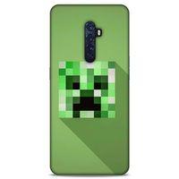 Lopard Oppo Reno 2 Uyumlu Kılıf PiXel (36) Glitter Kılıf Creeper