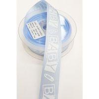 Mavi Baby Baskılı Grogren Kurdele 2,5Cm