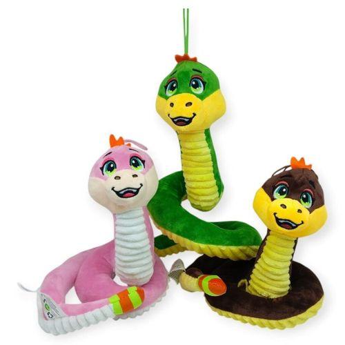 PL62315 - PELUŞ 35 CM SEVİMLİ YILAN