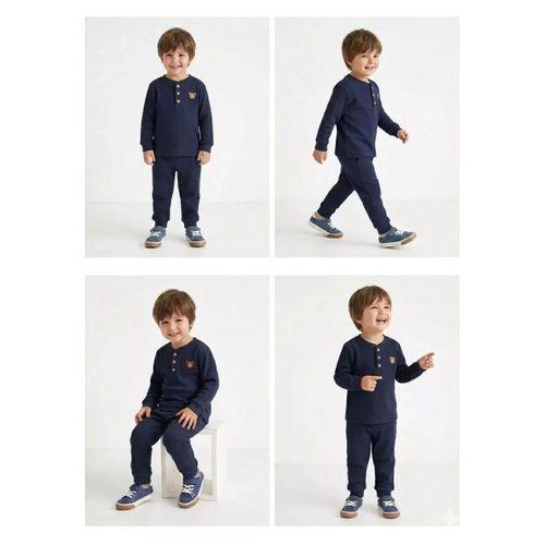 2-5 Yaş Armalı Fitilli Penye Çocuk Takımı