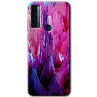 TCL 20 SE Kılıf HD Desen Baskılı Arka Kapak - Abstraction Sharp