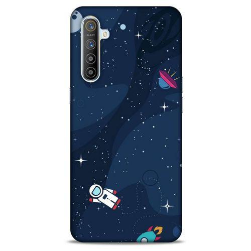 Realme XT Uyumlu Kılıf Mavi Delisi (23) Ultra Koruma Kılıfı Nasa