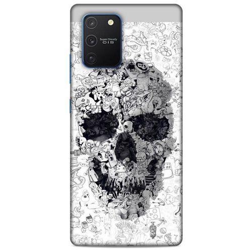 Samsung Galaxy S10 Lite Uyumlu Kılıf Motorsiklet (26) Tpu Silikon Kılıf İskelet