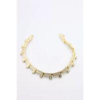 Taşlı Xuping Bileklik - Altın