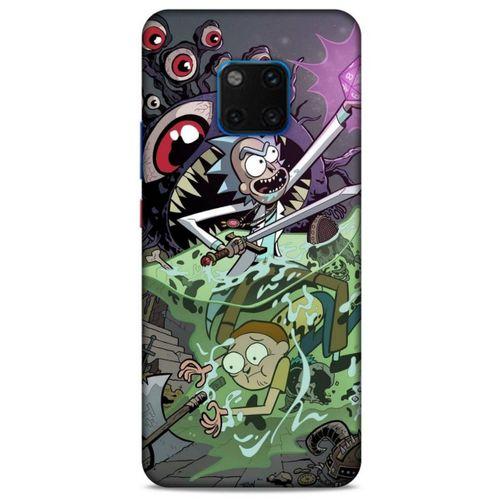 Huawei Mate 20 Pro Uyumlu Kılıf Rick And Morty (25) Antişok Kapak Tricia Lange