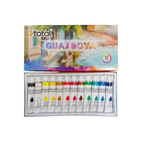 TOTAL GUAJ BOYA TÜP 12 ml ( 12 Renk)
