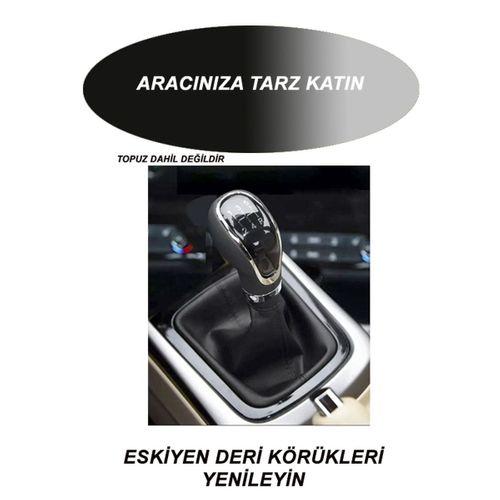 AUDI A3 04-12- uyumlu oto,araç  vites körüğü siyah dikiş