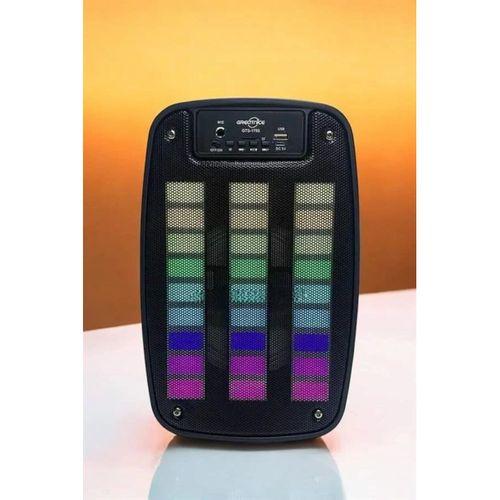 Bluetooth Hoparlör Rgb Işıklı Usb Sd Kart Girişli Taşınabilir