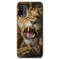 BeRa Aksesuar Xiaomi Redmi 9T Kılıf Baskılı Kapak - Lion King +Tam Kaplayan Mat Seramik