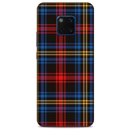 Gömlek (2) Desenli Silikon Kapak Telefon Kabı Huawei Mate 20 Pro Kılıf