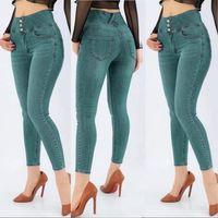 Yüksel Bel Likralı Kot Pantolon