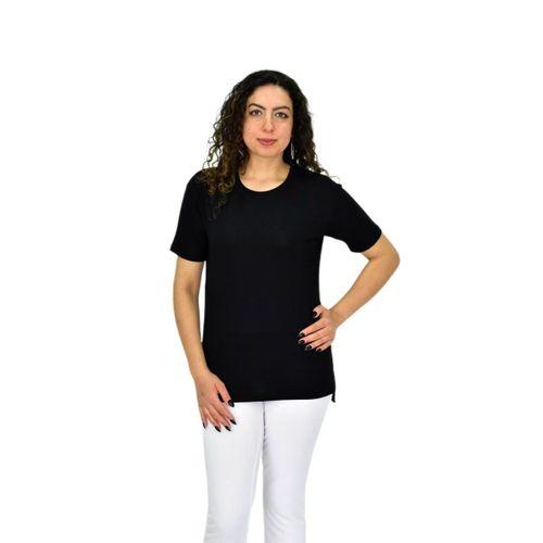 Kadın Yarım Kol Sıfıryaka Likralı Tişöt  BGL-ST04652