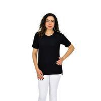 Kadın Yarım Kol Sıfıryaka Likralı Tişöt  BGL-ST04652