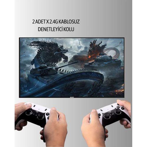 Kablosuz Retro Oyun Konsolu – Geniş Oyun Kütüphanesi Ve Hd Görüntü İle Sonsuz Eğlence