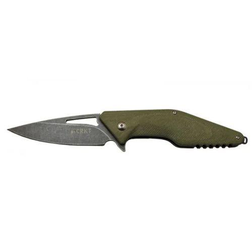 Crkt Dıvısıon 4415 Grn Kamp   Outdoor Çakı 21 Cm - Yarı Otomatik, Kemerlikli, Kutulu