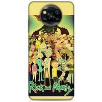Xiaomi Redmi Poco X3 Uyumlu Kılıf Rick And Morty (38) Neo Hybrid Kılıf Rick Sanchez