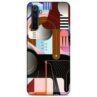 Lopard Oppo Realme 6 Uyumlu Kılıf Soyut Sanat (18) Desenli Telefon Kılıfları