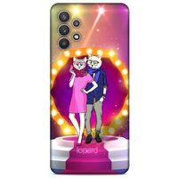 Lopard Samsung Galaxy A32 Uyumlu Kılıf FunnyMax (25) Antişok Kapak