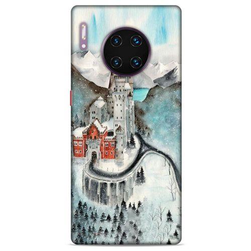 Huawei Mate 40 Pro Kılıf Almanya (25) Antişok Kapak Schloss Neuschwanstein Şatosu