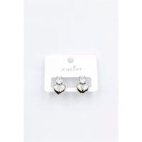 Kalp Küpe - Gümüş