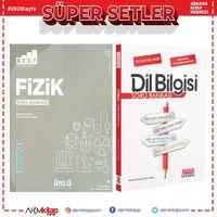 Ünlü Yayıncılık AYT Fizik BEST ve AKM Dil Bilgisi Soru Bankası Seti 2 Kitap