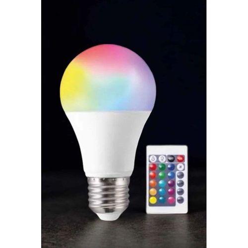 Renk Değiştirebilen Rgb Işıklı Led Ampul A+enerji 10 Watt Led Işık