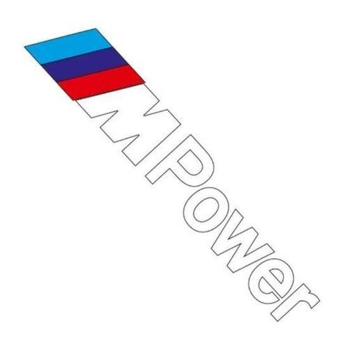 M POWER STICKER