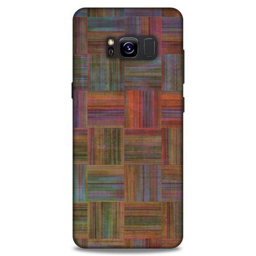 Lopard Samsung Galaxy S8 Uyumlu Kılıf Wood'X (48) Bumper Kılıf Desenli
