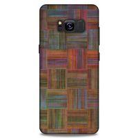 Lopard Samsung Galaxy S8 Uyumlu Kılıf Wood'X (48) Bumper Kılıf Desenli