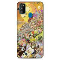 Samsung Galaxy M30s Uyumlu Kılıf Rick And Morty (37) Silicone Cover Slick Morty