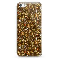 Apple iPhone 5s Kılıf Maskeli Balo Doodle Arka Kapak Koruma Desenli Full Koruyucu