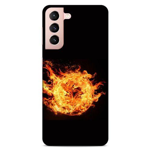 Lopard Samsung Galaxy S21 Uyumlu Kılıf FireX (31) TPU Kılıf Fireball