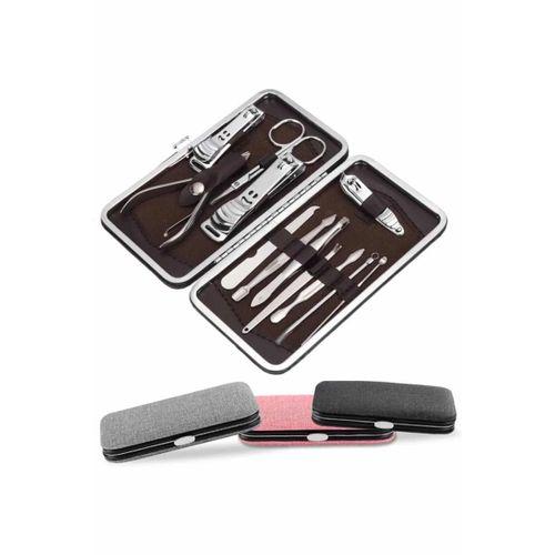 Tırnak Bakımı Tırnak Makası Profesyonel 12 Parça El Ayak Manikür Pedikür Seti