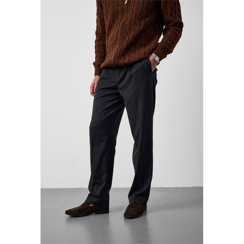 Marlon Premium Regular Fit Kumaş Erkek Pantolon - Siyah