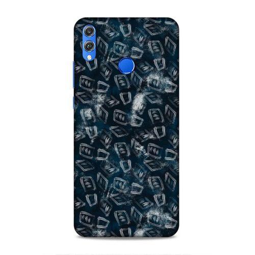 Huawei Honor 8x Uyumlu Kılıf Utopia (30) Silicone Case Pembe Yeşil