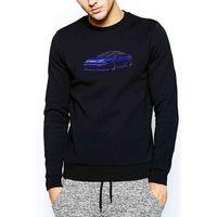 Nissan Silvia Baskılı Siyah Erkek Sweatshirt