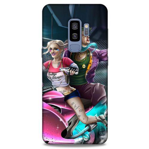 Samsung Galaxy S9 Plus Uyumlu Kılıf Harley Quinn (28) Arka Kapak Koyu galibarda