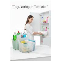 Temizlik Malzemesi Organizer Kutusu –  Çok Amaçlı Düzenleyici Sepet