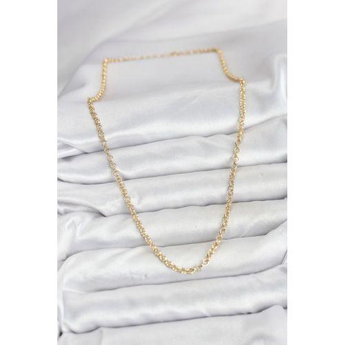 CM Gold Renk Pirinç Halkalı Model Kadın Kolye